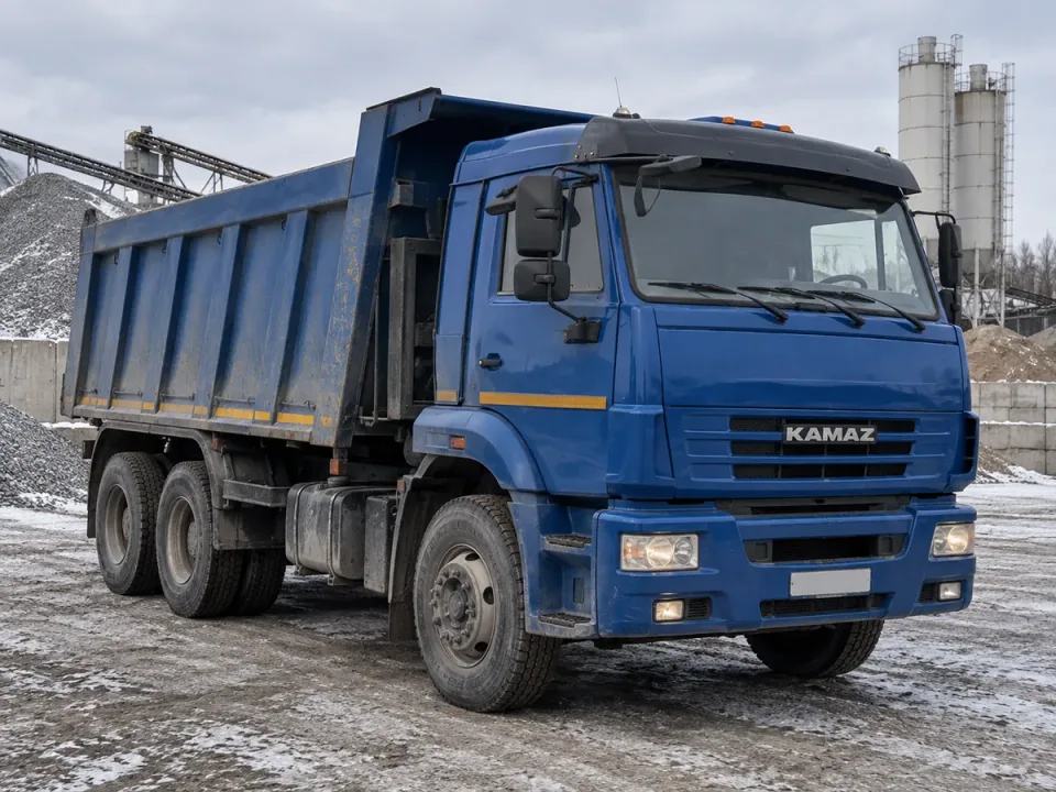 КАМАЗ Самосвал · Грузовой автомобиль — перевозчик Перевозка город/межгород, вывоз мусора, Тюмень